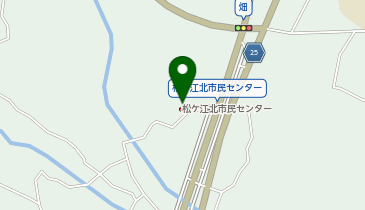 松ヶ江北市民センターの地図画像