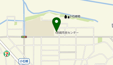 赤崎市民センターの地図画像
