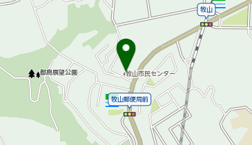 牧山市民センターの地図画像