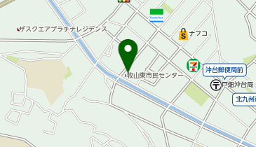 牧山東市民センターの地図画像