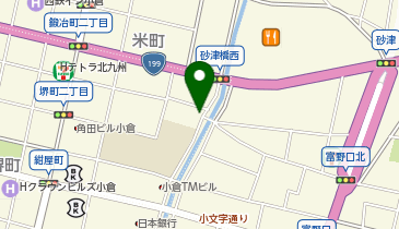 小倉中央市民センターの地図画像