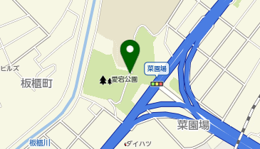 愛宕公園の地図画像