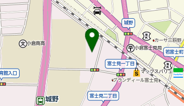 城野市民センターの地図画像