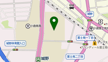 城南中学校の地図画像