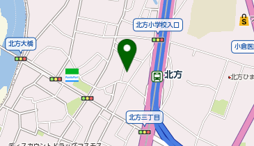 北方地域交流センターの地図画像