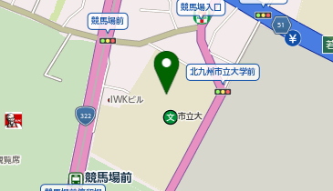 公立大学法人 北九州市立大学の地図画像