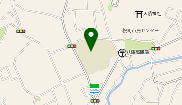 槻田中学校の地図画像