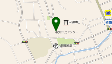 祝町市民センターの地図画像