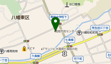 高見市民センターの地図画像