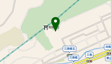 高見神社の地図画像