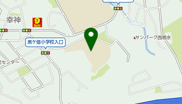 黒畑小学校の地図画像
