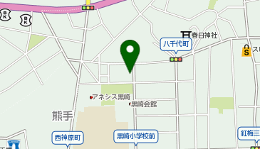 黒崎市民センターの地図画像