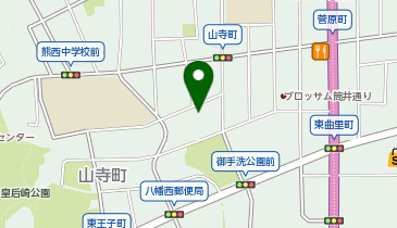 筒井市民センターの地図画像
