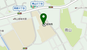 星琳高等学校の地図画像