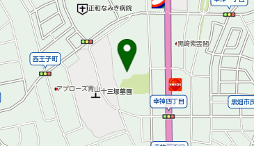 熊西市民センターの地図画像