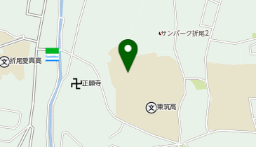 東筑高等学校の地図画像