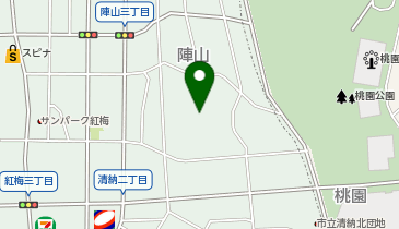 北九州市立高等学校 第2グラウンドの地図画像