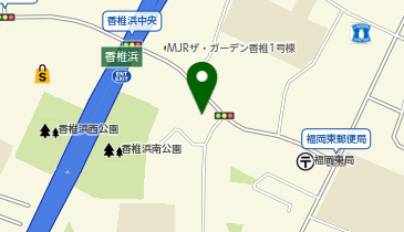 福岡市香陵公民館の地図画像
