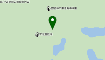 海の中道海浜公園の地図画像