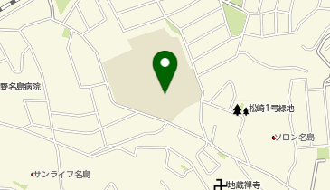 福岡市立名島小学校 グラウンドの地図画像