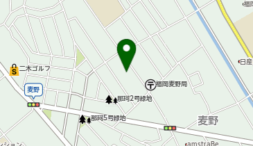 福岡市板付公民館の地図画像