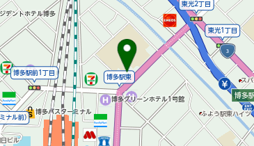 福岡市堅粕公民館の地図画像