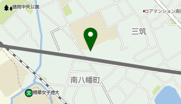 福岡市三筑公民館の地図画像