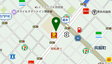 福岡市奈良屋公民館の地図画像