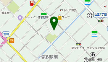 福岡市春住公民館の地図画像