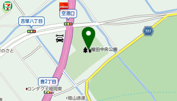 榎田中央公園の地図画像