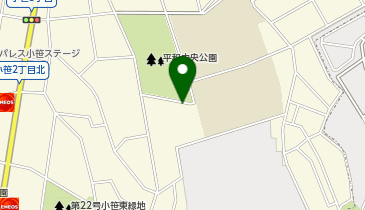福岡市小笹公民館の地図画像