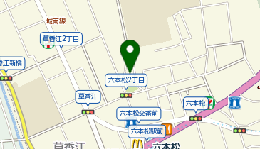 福岡市草ケ江公民館の地図画像
