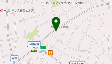 福岡市大池公民館の地図画像