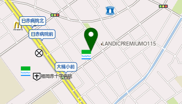 福岡市大楠公民館の地図画像