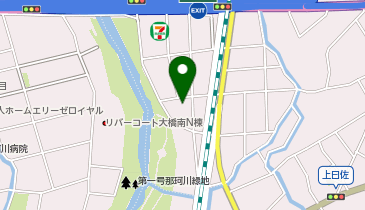 福岡市曰佐公民館の地図画像