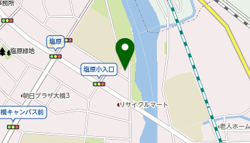 福岡市塩原公民館の地図画像