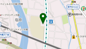 福岡市高木公民館の地図画像