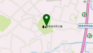 野多目中央公園の地図画像