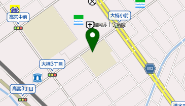 福岡市立大楠小学校 グラウンドの地図画像