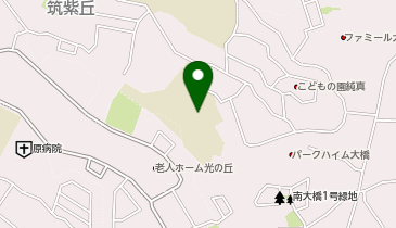 福岡市立筑紫丘小学校 グラウンドの地図画像