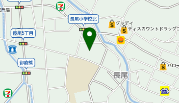 福岡市長尾公民館の地図画像