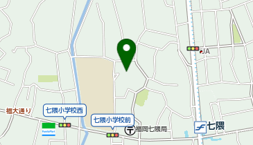 福岡市七隈公民館の地図画像
