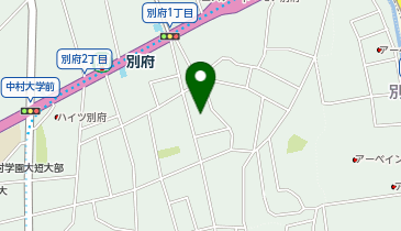 福岡市別府公民館の地図画像