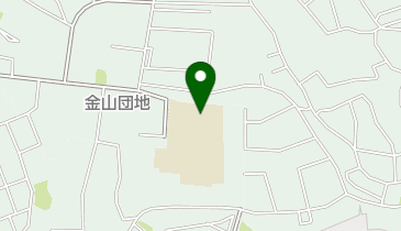 福岡市立金山小学校の地図画像
