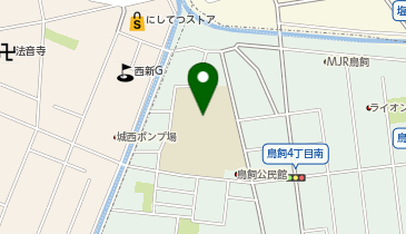 福岡市立鳥飼小学校 グラウンドの地図画像