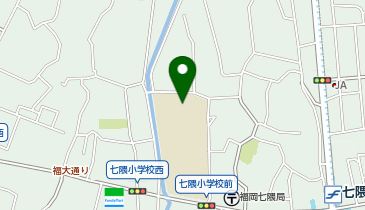 福岡市立七隈小学校 グラウンドの地図画像