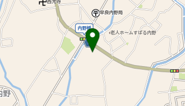 福岡市内野公民館の地図画像