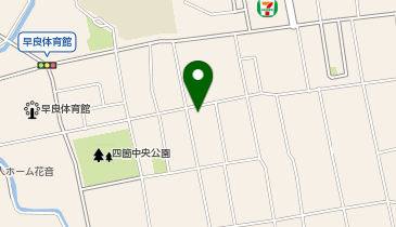 福岡市四箇田公民館の地図画像