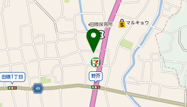 福岡市田隈公民館の地図画像