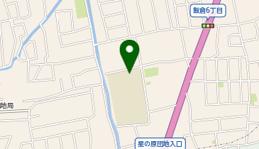 福岡市立飯倉小学校 グラウンドの地図画像